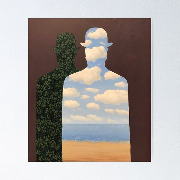 Item preview, Vintage Art By Rene Magritte designed and sold by space company ®.