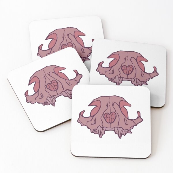 Item preview, Cat skull - pink  designed and sold by BertramMarket.