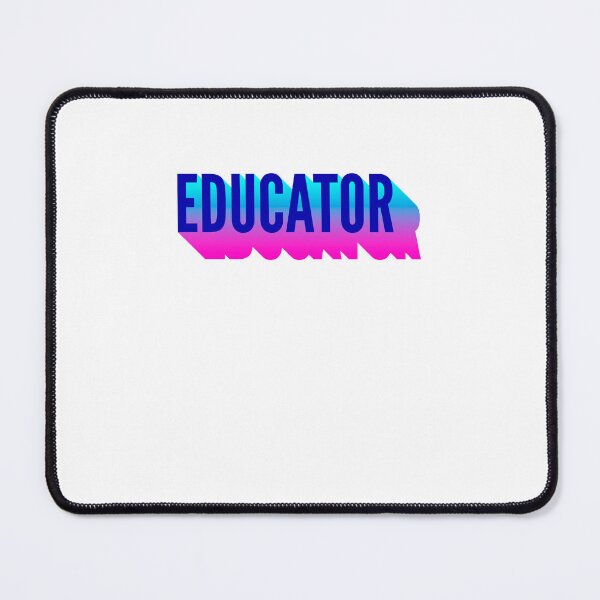 Item preview, Educator With Long Gradient Shadow designed and sold by SVPOD.