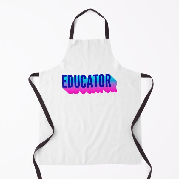 Item preview, Educator With Long Gradient Shadow designed and sold by SVPOD.