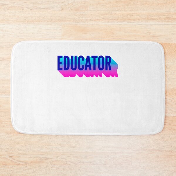 Item preview, Educator With Long Gradient Shadow designed and sold by SVPOD.