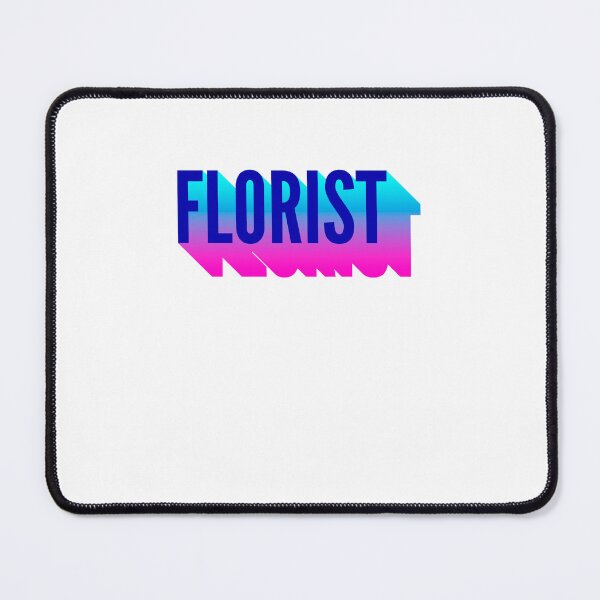 Item preview, Florist With Long Gradient Shadow designed and sold by SVPOD.