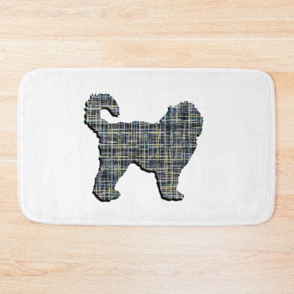 Item preview, I Love My Cockapoo Grid Dog Silhouette  designed and sold by AMSonArt.
