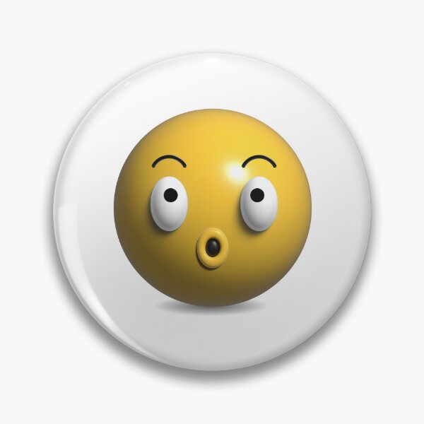 Item preview, Surprised yellow face in 3D designed and sold by EngineerGoC.