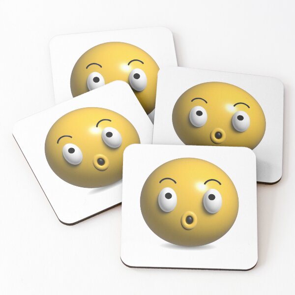 Item preview, Surprised yellow face in 3D designed and sold by EngineerGoC.