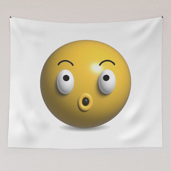 Item preview, Surprised yellow face in 3D designed and sold by EngineerGoC.