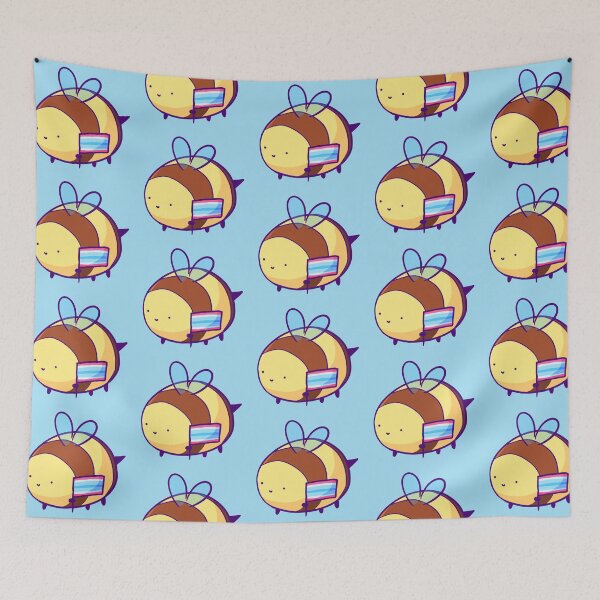 Item preview, Transmasc Round Bee designed and sold by ForTheFrogWar.
