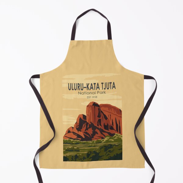 Item preview, Uluru-Kata Tjuta National Park Australia Vintage designed and sold by KrisSidDesigns.