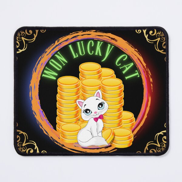 Item preview, Won Lucky Cat Image with Frame - Have a Lucky Day! designed and sold by Michael Parker.