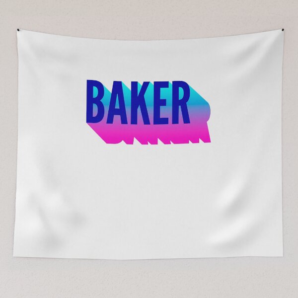 Item preview, Baker With Long Gradient Shadow designed and sold by SVPOD.