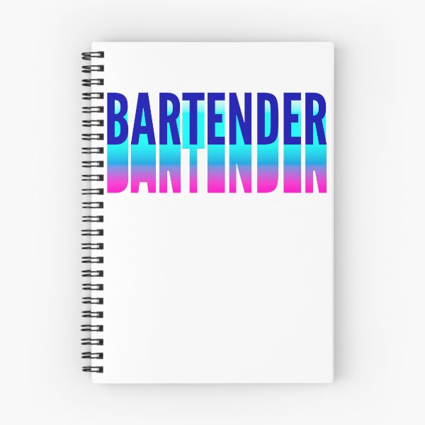 Item preview, Bartender With Long Gradient Shadow designed and sold by SVPOD.