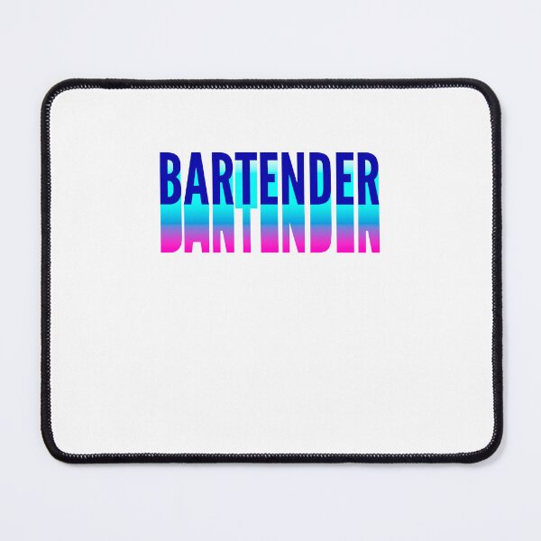 Item preview, Bartender With Long Gradient Shadow designed and sold by SVPOD.