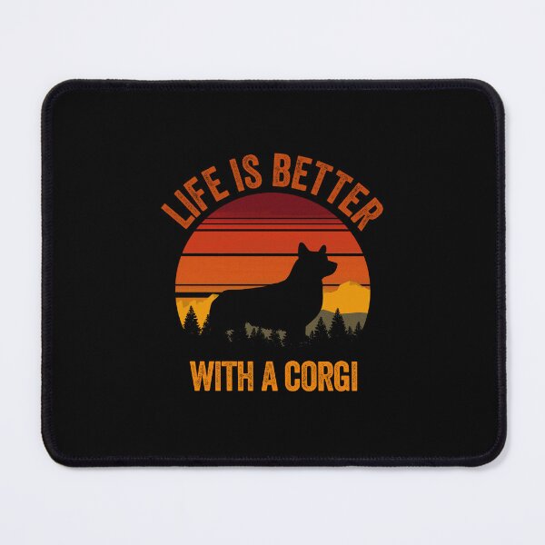 Item preview, Life Is Better With A Corgi Vintage Country Dog Gift designed and sold by Guarddogdrive.