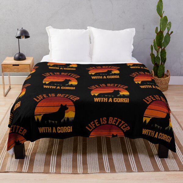 Item preview, Life Is Better With A Corgi Vintage Country Dog Gift  designed and sold by Guarddogdrive.