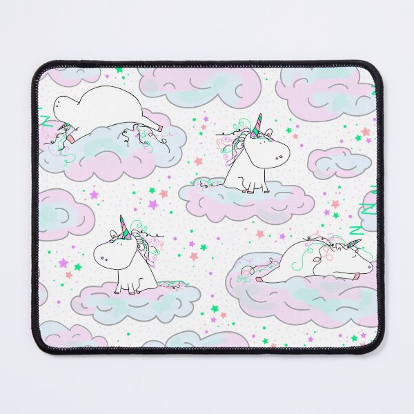 Item preview, The Lazy Unicorn in white designed and sold by saint-shores.