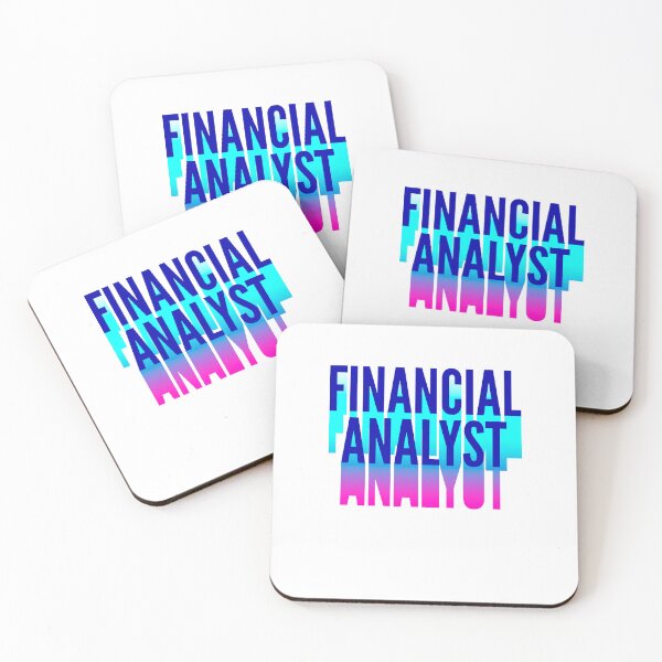 Item preview, Financial analyst With Long Gradient Shadow designed and sold by SVPOD.