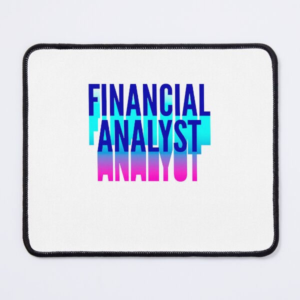 Item preview, Financial analyst With Long Gradient Shadow designed and sold by SVPOD.
