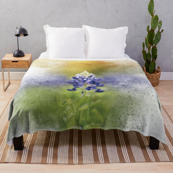 Item preview, Exploding Bluebonnet Flower Watercolor designed and sold by Susan Says.