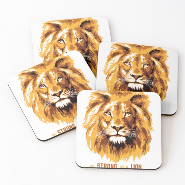 Item preview, be strong as a lion designed and sold by diezitrones.