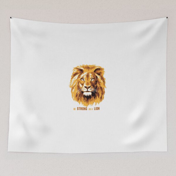 Item preview, be strong as a lion designed and sold by diezitrones.