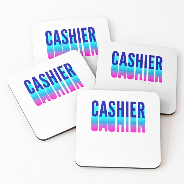 Item preview, Cashier With Long Gradient Shadow designed and sold by SVPOD.