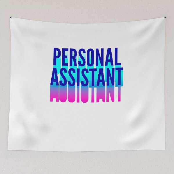 Item preview, Personal Assistant With Long Gradient Shadow designed and sold by SVPOD.