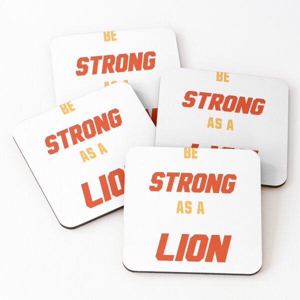 Item preview, be strong as a lion designed and sold by diezitrones.