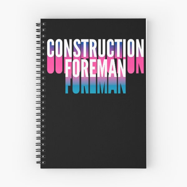 Item preview, Construction Foreman With Long Gradient Shadow designed and sold by SVPOD.