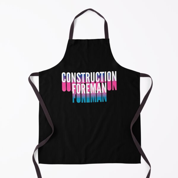 Item preview, Construction Foreman With Long Gradient Shadow designed and sold by SVPOD.