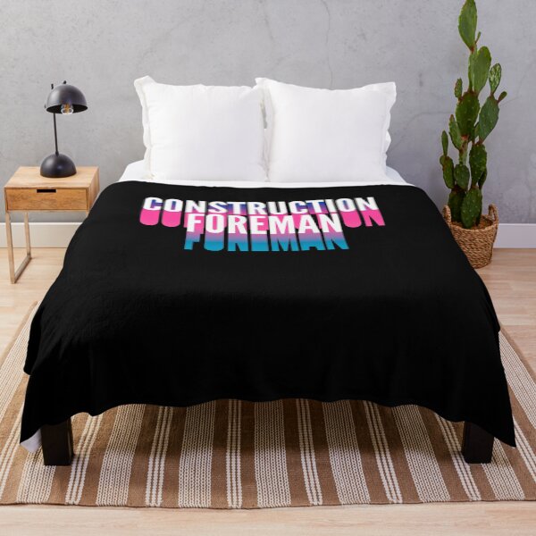 Item preview, Construction Foreman With Long Gradient Shadow designed and sold by SVPOD.