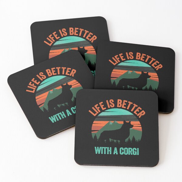 Item preview, Life Is Better With A Corgi Vintage Dog Gift  designed and sold by Guarddogdrive.