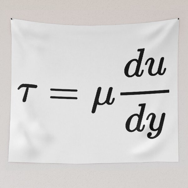 Item preview, Viscosity coefficient, fluid dynamics basics designed and sold by NoetherSym.