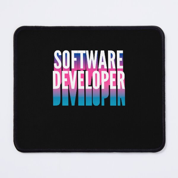 Item preview, Software Developer With Long Gradient Shadow designed and sold by SVPOD.