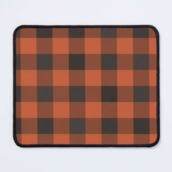 Item preview, Orange And Black Plaid designed and sold by J-CCreations.