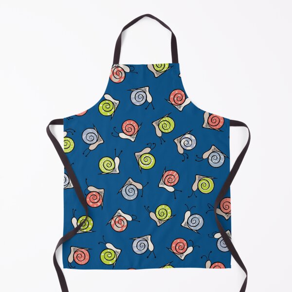 Item preview, Snails on Classic Blue designed and sold by saint-shores.