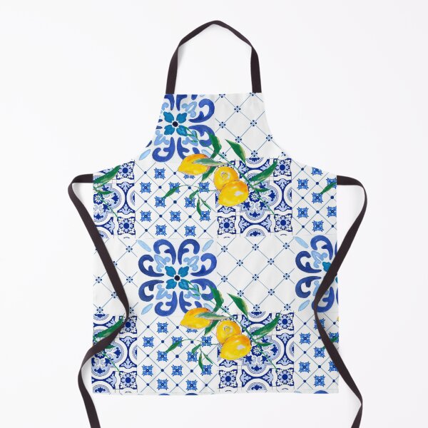Item preview, Sicilian tiles,mediterranean,mosaic,lemons, designed and sold by MariaMarinova.