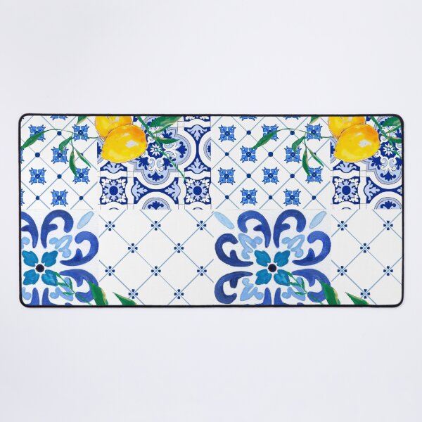 Item preview, Sicilian tiles,mediterranean,mosaic,lemons, designed and sold by MariaMarinova.