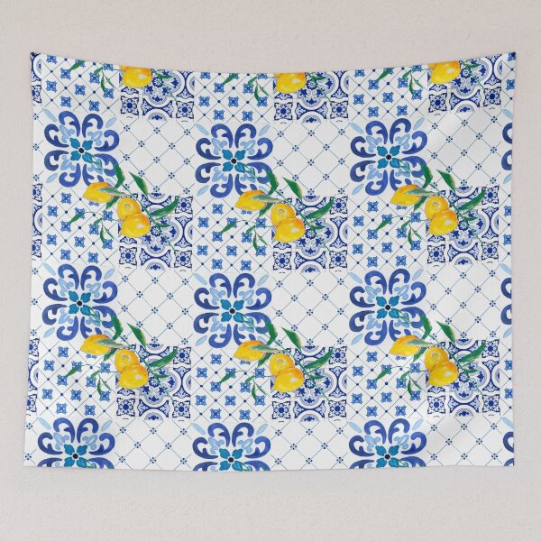 Item preview, Sicilian tiles,mediterranean,mosaic,lemons, designed and sold by MariaMarinova.