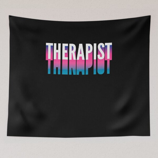Item preview, Therapist With Long Gradient Shadow designed and sold by SVPOD.
