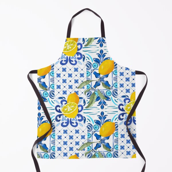 Item preview, Sicilian tiles,mediterranean,mosaic,lemons, designed and sold by MariaMarinova.