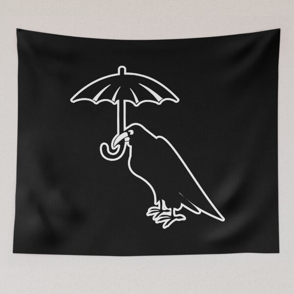 Item preview, Kriegsmarine U-boat U-357 - Crow with Umbrella - Clean Style  designed and sold by pzd501.