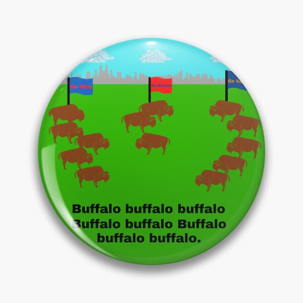 Item preview, Buffalo buffalo designed and sold by dreamerv3.