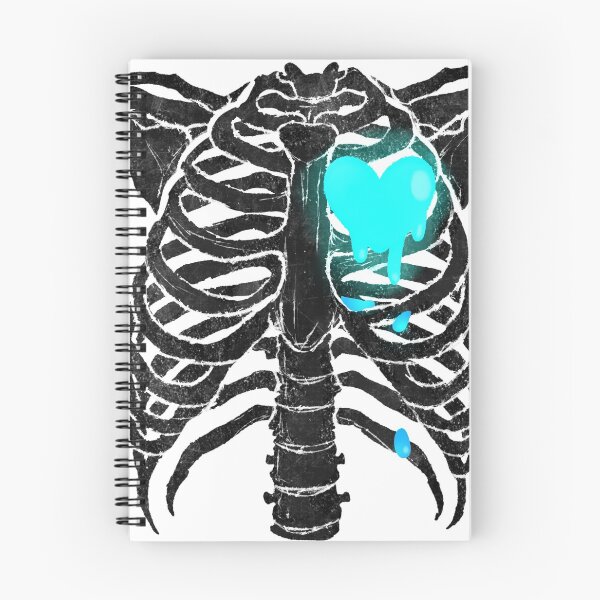 Item preview, Skeleton Heart - Blue designed and sold by Primory Art..