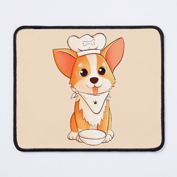 Item preview, Cooking Corgi designed and sold by Ameliamaar.