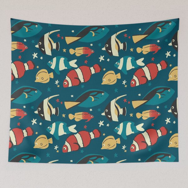 Item preview, Fishy Pattern designed and sold by pokegirl93.