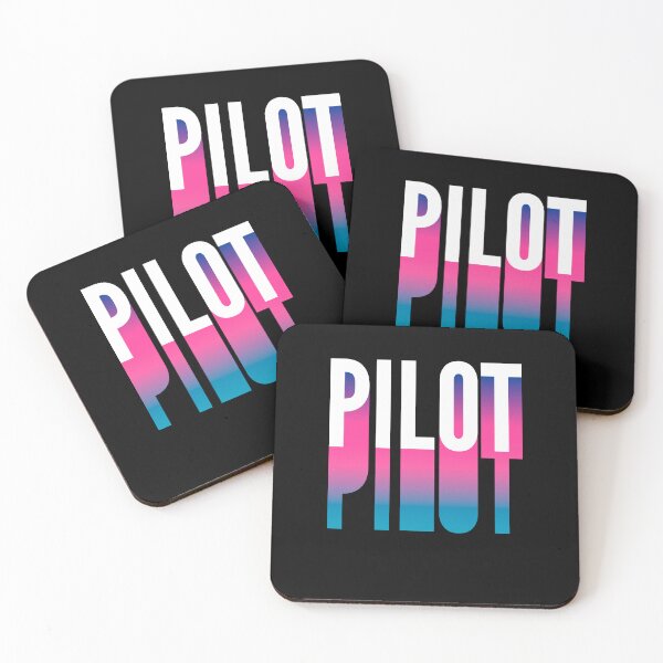 Item preview, Pilot With Long Gradient Shadow designed and sold by SVPOD.