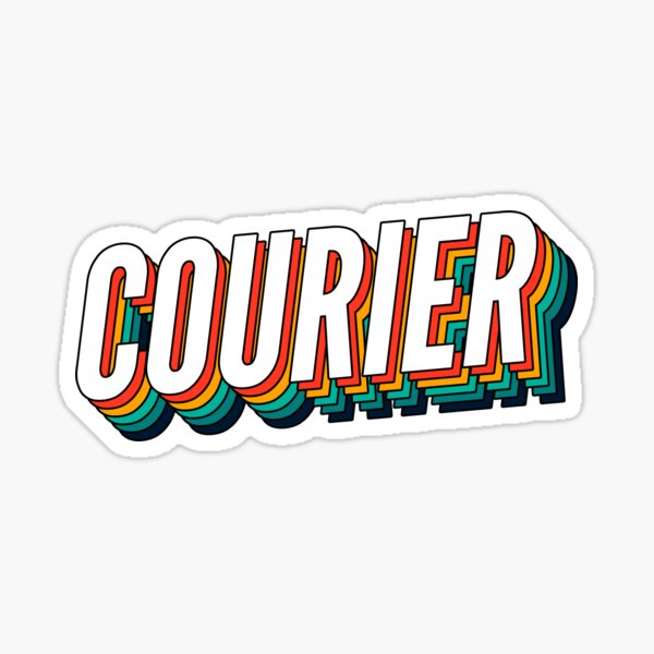 Item preview, Courier Retro Vintage Label For The Best Courier  designed and sold by SVPOD.