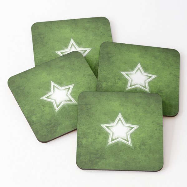 Item preview, Green Crystal Star Cheeky Witch® designed and sold by cheekywitch.