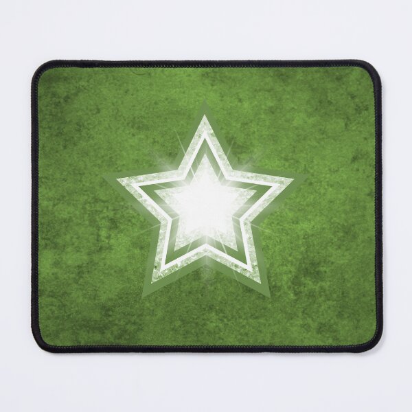 Item preview, Green Crystal Star Cheeky Witch® designed and sold by cheekywitch.