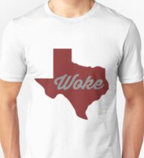 Woke Texas - red Unisex T-Shirt